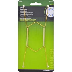 HILLMAN Brass-Plated Gold All Purpose Hanger 30 lb 1 pk