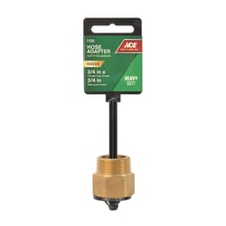 Ace 3/4 in. Brass Threaded Male Hose Coupling