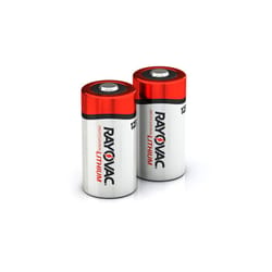 Rayovac Lithium 123A 3 V Camera Battery RL123A-2G 2 pk