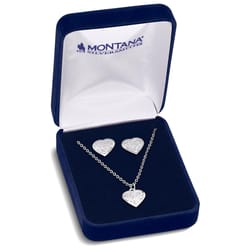 Montana Silversmiths Women's Single Heart Heart Silver Jewelry Sets