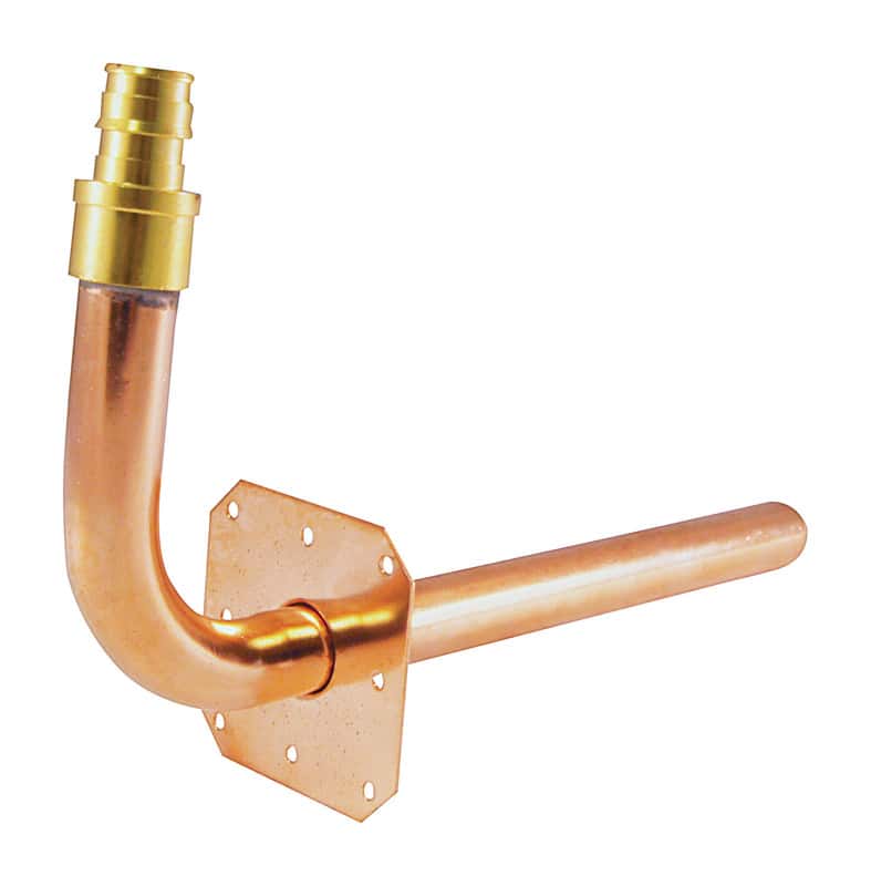 Apollo Expansion PEX / Pex A 1/2 in. PEX Barb x 1/2 in. Dia. CTS Copper Stub Out Ace Hardware