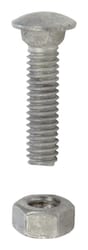 YardGard 5/16 in. X 1-1/4 in. L Galvanized Steel Carriage Bolt