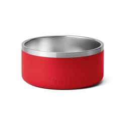YETI Boomer Rescue Red Stainless Steel 8 cups Pet Bowl