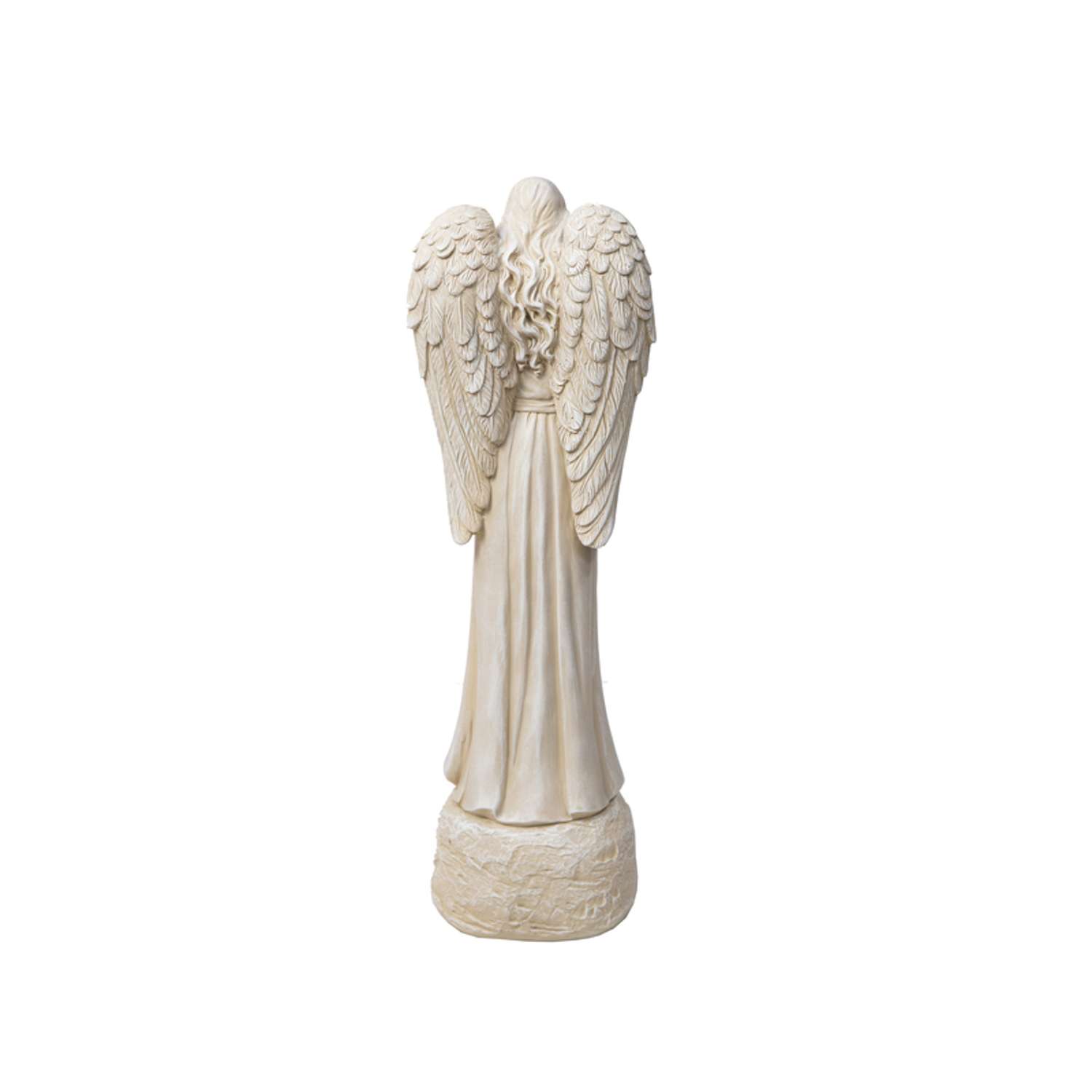 Infinity Cement White 26.38 in. Angel in Prayer Statue - Ace Hardware