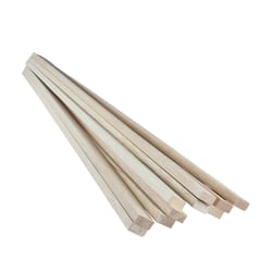 Midwest Products .5 in. X 1 in. W X 3 ft. L Balsawood Strip #2/BTR Premium Grade
