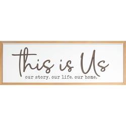 P Graham Dunn 16 in. H X 45 in. L Multicolored Wood Wall Art