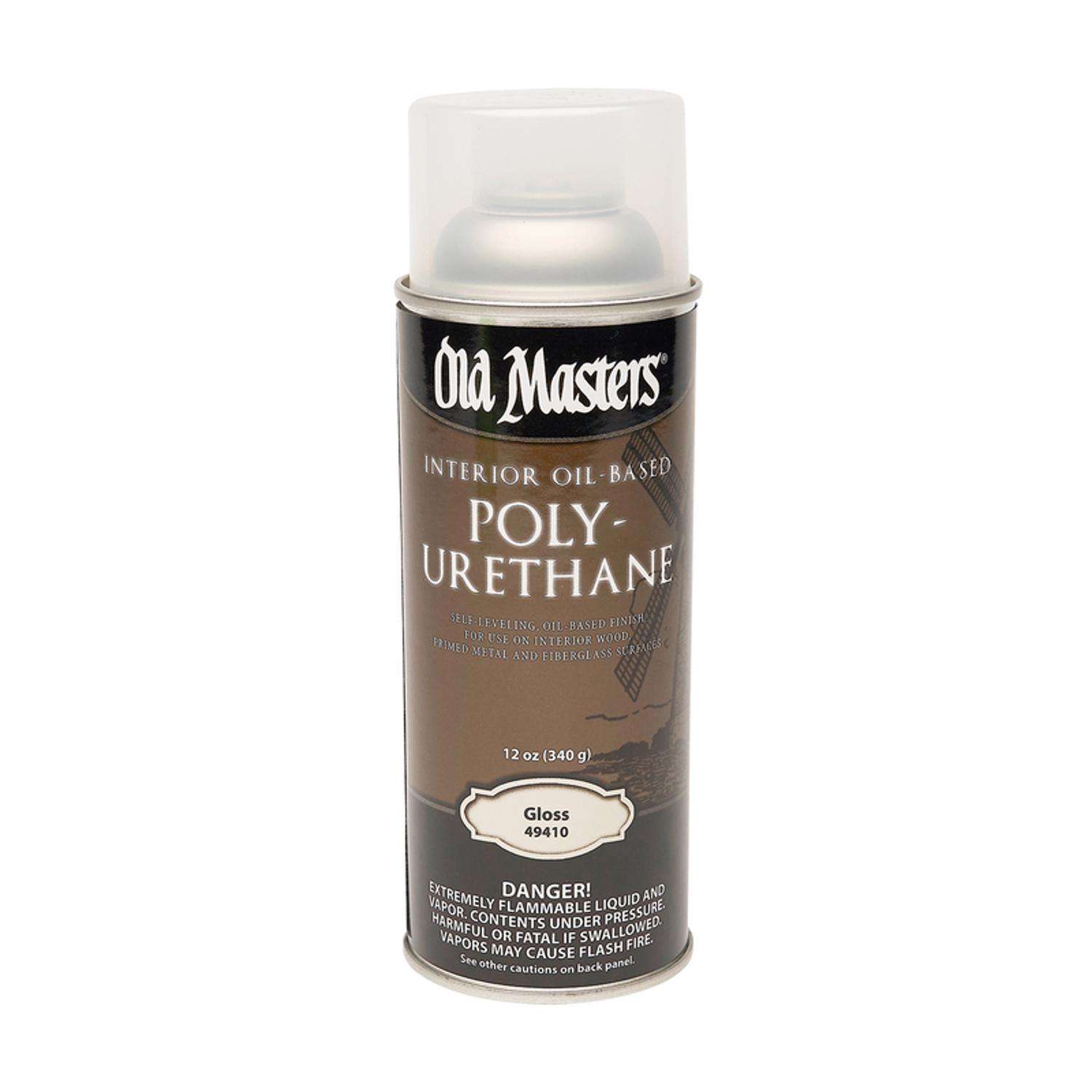 Old Masters Gloss Clear OilBased Polyurethane Spray 12 oz Ace Hardware