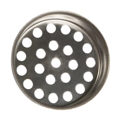 PlumbCraft 1-1/2 in. D Chrome Stainless Steel Laundry Tub Strainer Silver