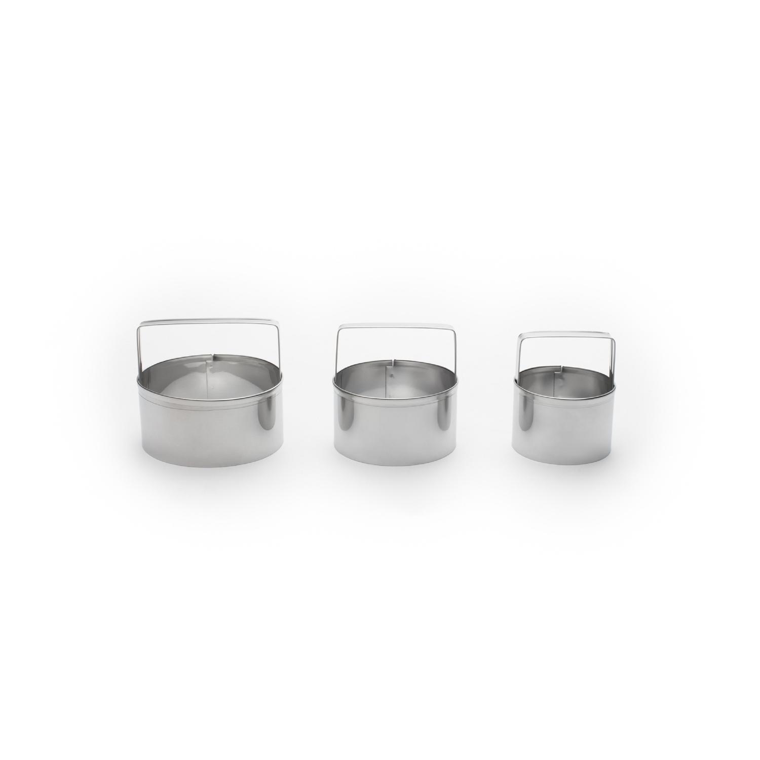 Fox Run Silver Stainless Steel Biscuit Cutter Sansujyuku sansujyuku.com