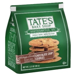 Tate's Bake Shop Chocolate Chip Cookies 3.5 oz Bagged