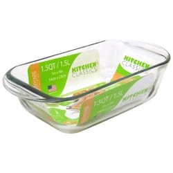 Kitchen Classics 5 in. W X 9 in. L Baking Dish Clear