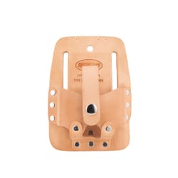 Bucket Boss Leather Tape Rule Holder Tan