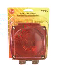 Peterson Red Square License/Stop/Tail/Turn Light