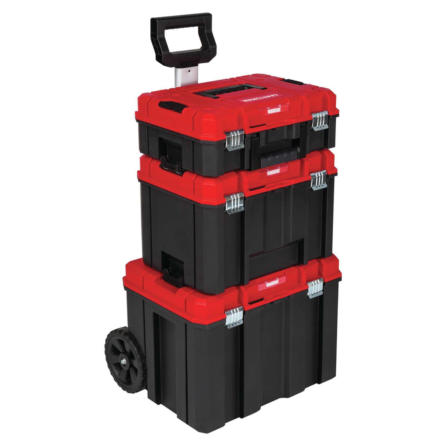 Craftsman VERSASTACK 17 in. Tower Tool Box Black/Red - Ace Hardware