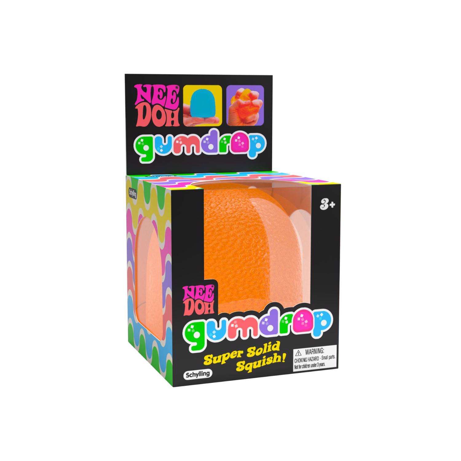 Nee Doh Groovy Glob Squeeze Novelty Toy, Colors Vary, Children Ages 3+