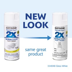 Ace 12oz Gloss Satin White Premium Enamel Spray Paint