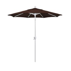 California Umbrella Pacific Trail Series 7.5 ft. Tiltable Bay Brown Market Umbrella