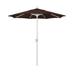 California Umbrella Pacific Trail Series 7.5 ft. Tiltable Bay Brown Market Umbrella