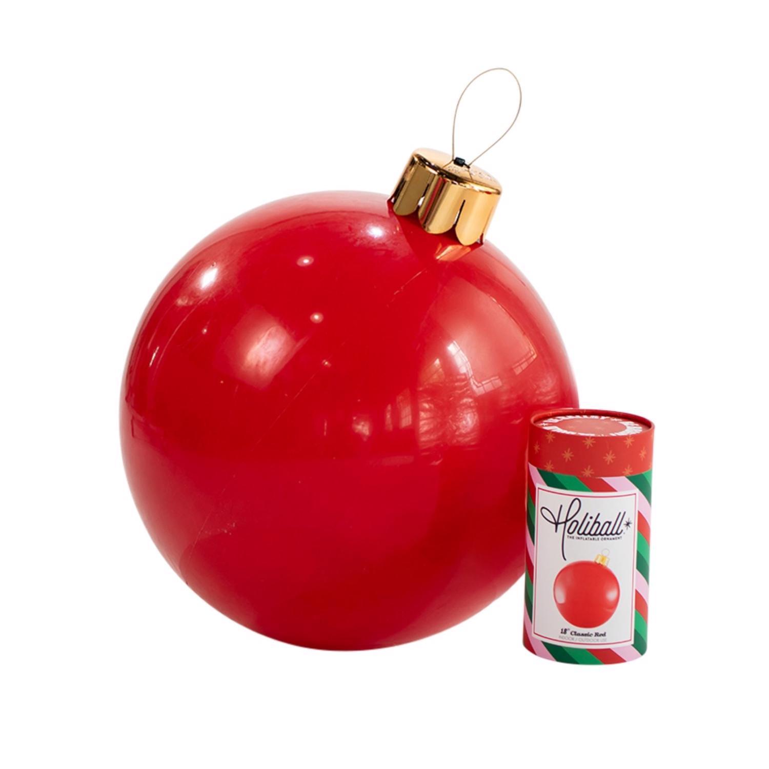 Holiball Classic Red 18 in. Inflatable