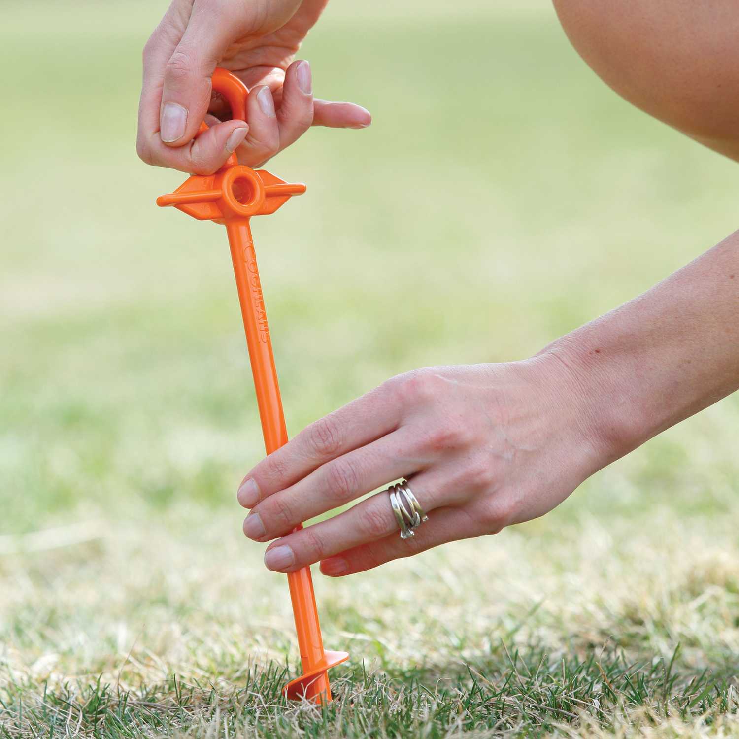 Coghlan's Orange Tent Pegs 12.5 in. H x 3.100 in. W x 12.600 in. L 1 pk