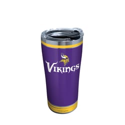 Tervis NFL 20 oz Minnesota Vikings Multicolored BPA Free Tumbler with Lid