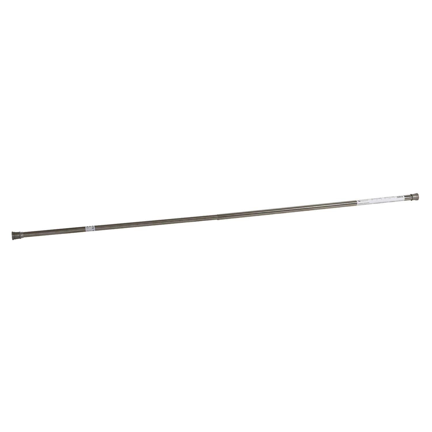 Design House Shower Rod 72 in. L Brushed Nickel Ace Hardware