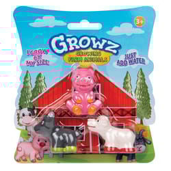 Playmaker Toys Growing Farm Animals Assorted 3 pc