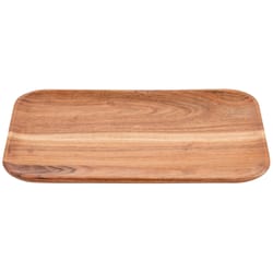 Karma Gifts Sierra 8.5 in. W X 15 in. L Natural Wood Tray