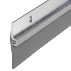 M-D BUILDING PRODUCTS Silver Aluminum/Vinyl Sweep For Doors 36 in. L X 1.38 in.