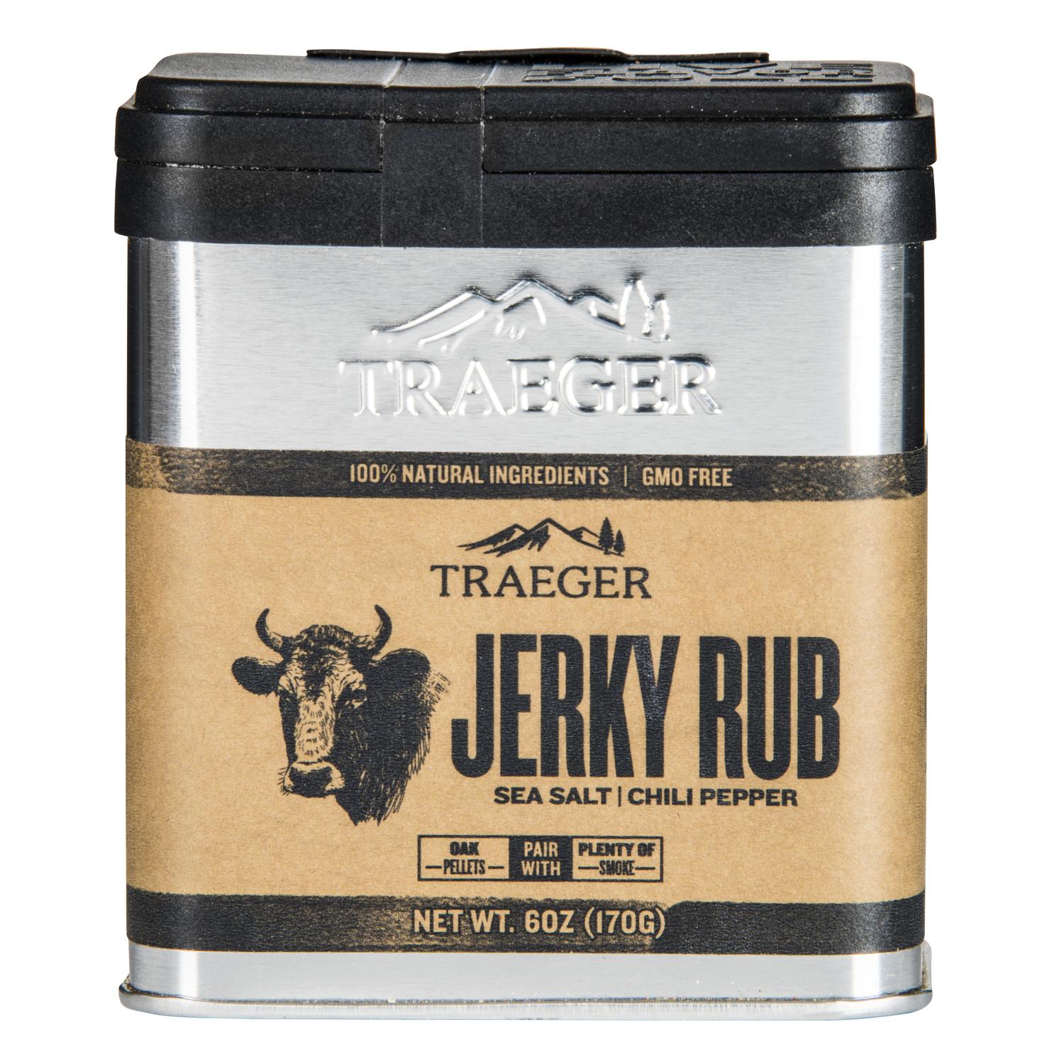 Traeger Sea Salt and Chili Pepper Jerky Rub 6 oz.