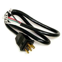 Dial Black Plastic Motor Cord