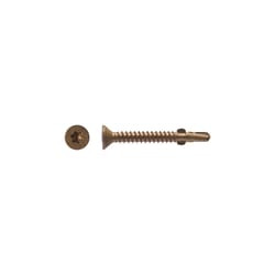 Big Timber No. 10 Sizes X 1-5/8 in. L Star Bronze Deep Wood Screws 565 pk