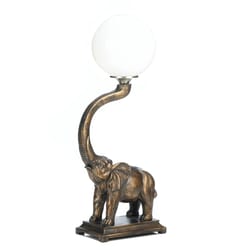 Gallery of Light Elephant 24.5 in. Bronze Table Lamp