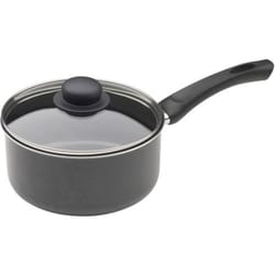 Good Cook Aluminum Saucepan 3 qt Black