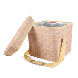 Kikkerland Design Tan 22 L Cooler and Seat