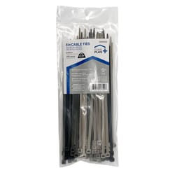 Home Plus 8 in. L Assorted Cable Tie 100 pk