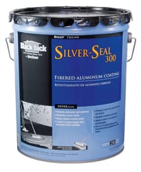 Black Jack  Silver Seal 300  Gloss  Silver  Fibered Aluminum  Roof Coating  4.75 gal. 