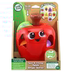 Vtech Electronics LeapFrog Apple-a-Day Shape Sorter Toy Multicolored 10 pc