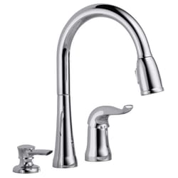 Delta Kate One Handle Chrome Pull-Down Kitchen Faucet