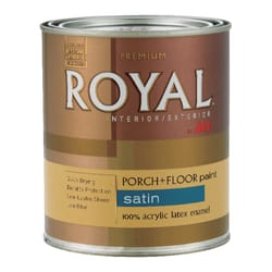 Ace  Royal  Satin  Mid Tone High-Hide Base  Porch & Patio Floor Paint  1 qt. 