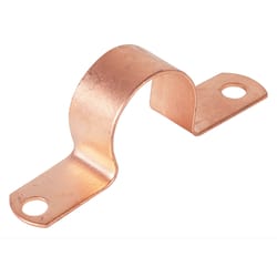 Warwick Hanger 1/2 in. Copper Plated Carbon Steel Tube Strap