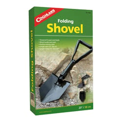 Coghlan's Black Shovel 9.625 in. H X 1.125 in. W X 23 in. L 1 pk