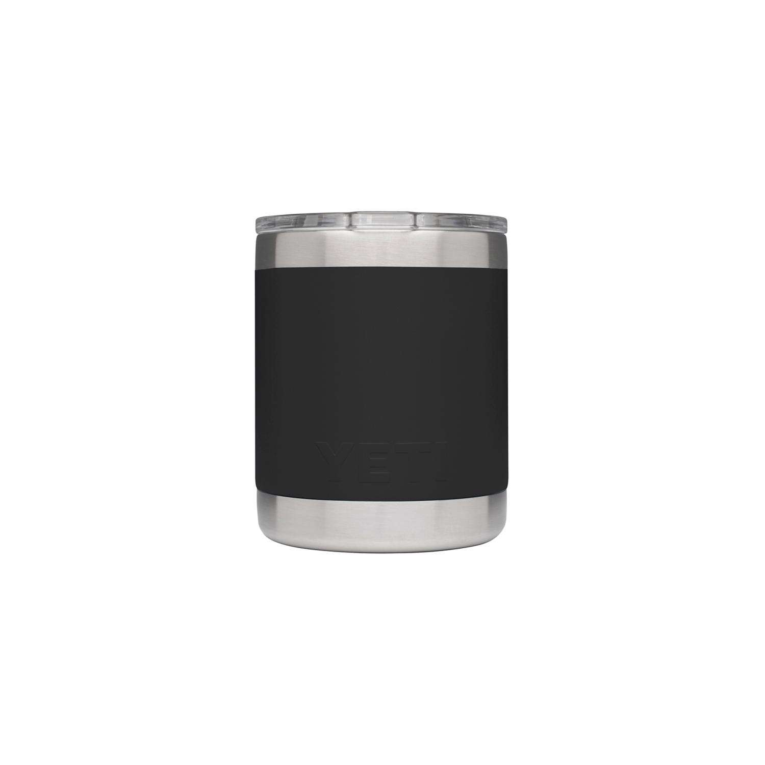 Yeti Rambler Lowball 10 Oz. Black Polypropylene Tumbler Handle – Hemlock  Hardware