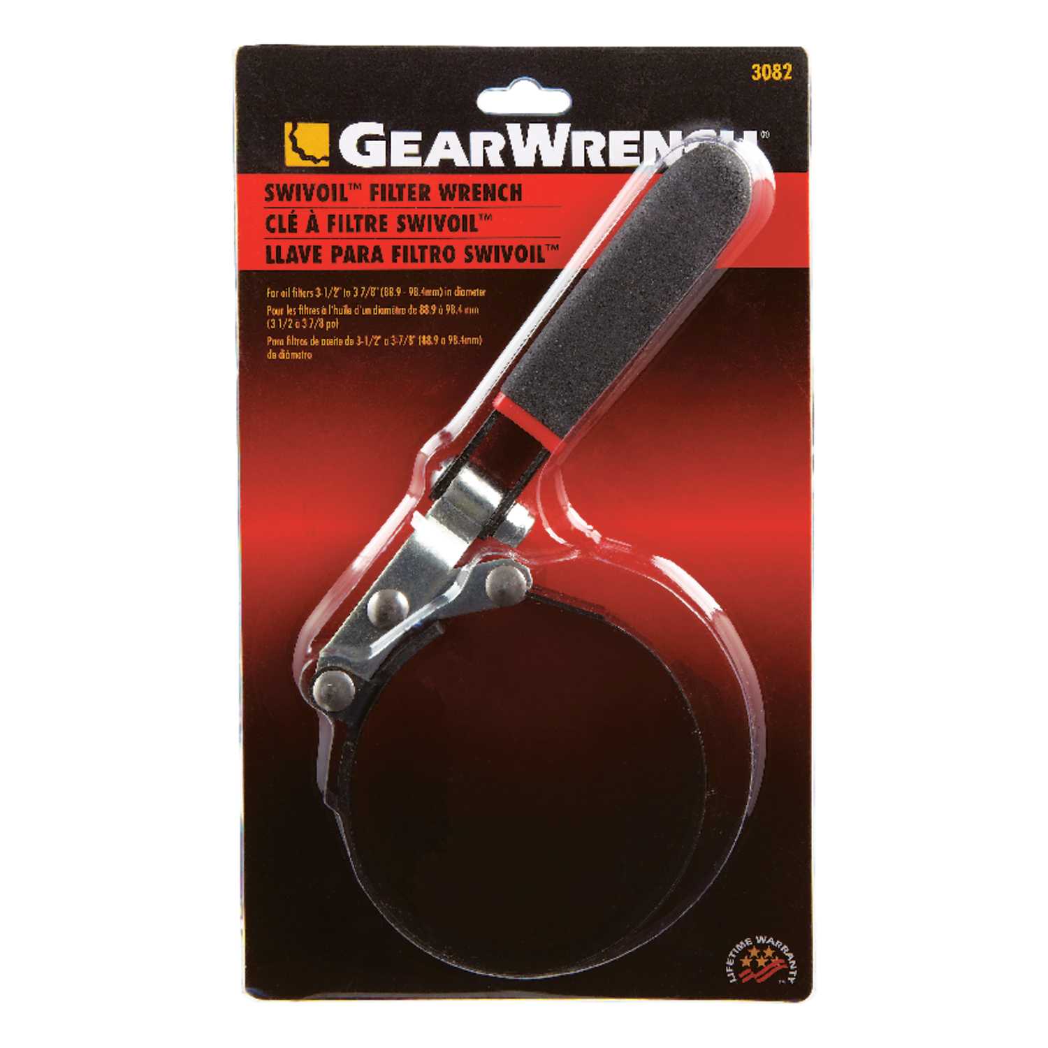 GearWrench Swivel Strap Oil Filter Wrench 37/8 in. Ace Hardware