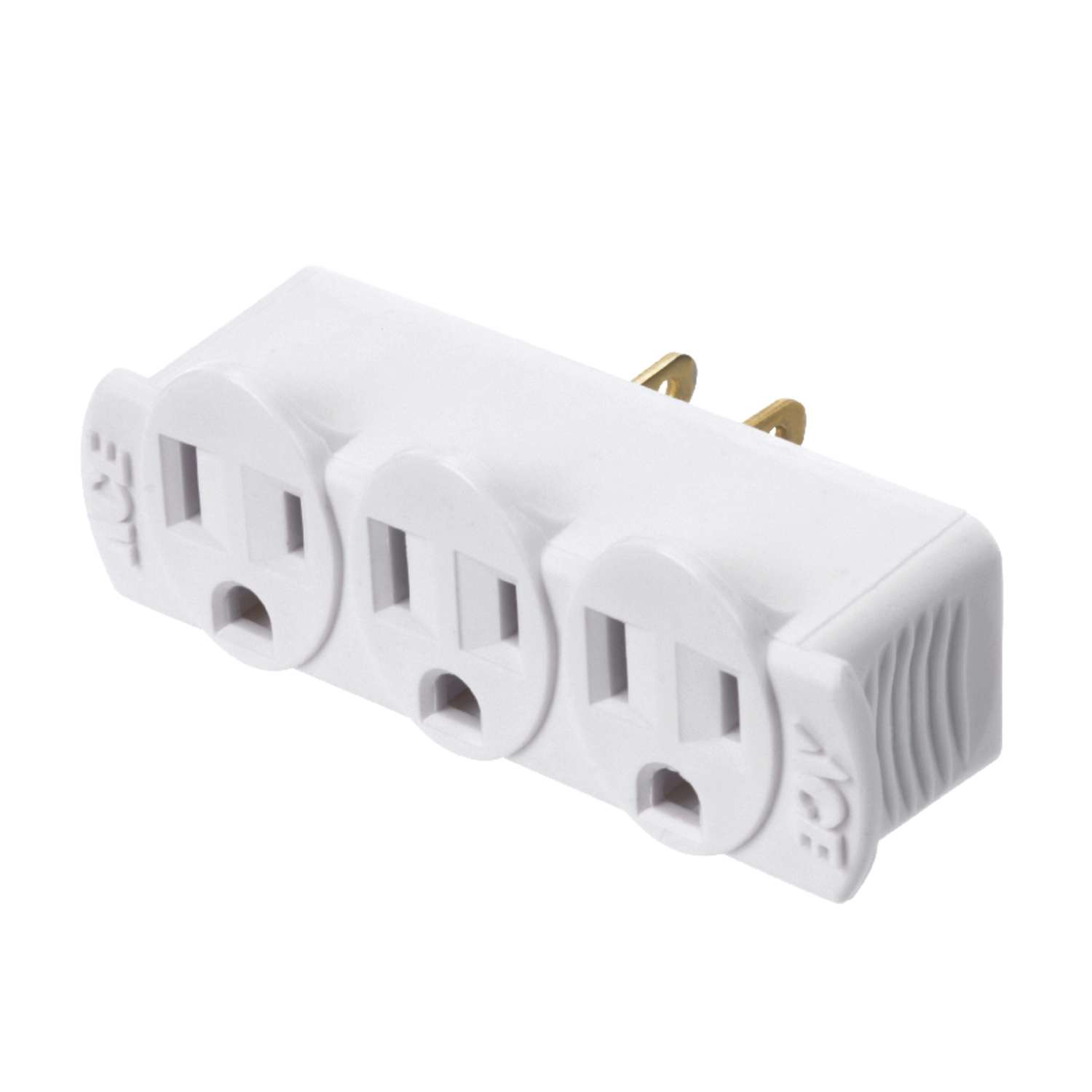 Ace Grounded 3 outlets Adapter 1 pk Ace Hardware