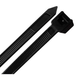 Steel Grip 36 in. L Black Cable Tie 10 pk
