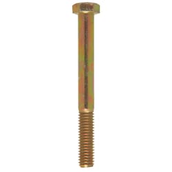 HILLMAN 3/8 in. D X 3-1/2 in. L Heat Treated Steel Hex Head Cap Screw 50 pk