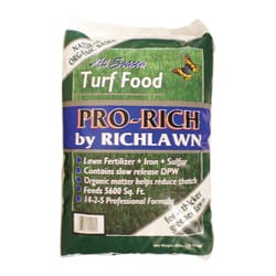 Richlawn Pro-Rich 14-2-5 All-Purpose Lawn Food For All Grasses 5600 sq ft