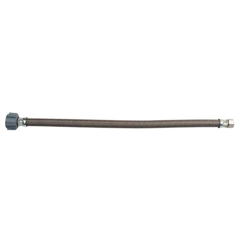 BrassCraft Speedi Plumb Plus 3/8 in. Compression X 1/2 in. D FIP 16 in. Polymer Supply Line
