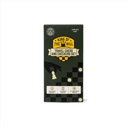 BunkHouse King Of The Hill Magnetic Travel Chess & Checkers